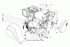 Toro 38090 (1132) - 1132 Snowthrower, 1980 (0000001-0999999) Listas de piezas de repuesto y dibujos ENGINE ASSEMBLY (MODEL 38090)