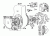 Toro 38090 (1132) - 1132 Snowthrower, 1982 (2000001-2999999) Listas de piezas de repuesto y dibujos ENGINE BRIGGS & STRATTON