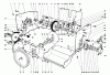 Toro 38090 (1132) - 1132 Snowthrower, 1982 (2000001-2999999) Listas de piezas de repuesto y dibujos TRACTION ASSEMBLY