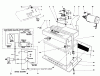 Toro 38090 (1132) - 1132 Snowthrower, 1984 (4000001-4999999) Listas de piezas de repuesto y dibujos 12 VOLT STARTING MOTOR KIT 42-3370 (OPTIONAL)