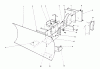 Toro 38090 (1132) - 1132 Snowthrower, 1984 (4000001-4999999) Listas de piezas de repuesto y dibujos GRADER BLADE ASSEMBLY (MODEL NO. 59099)(OPTIONAL)
