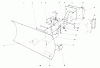 Toro 38090 (1132) - 1132 Snowthrower, 1985 (5000001-5999999) Listas de piezas de repuesto y dibujos GRADER BLADE ASSEMBLY (MODEL NO. 59099) (OPTIONAL)