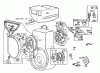 Toro 38090 (1132) - 1132 Snowthrower, 1987 (7000001-7999999) Listas de piezas de repuesto y dibujos ENGINE BRIGGS & STRATTON MODEL NO. 252416-0734-01 #2