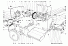 Toro 38090 (1132) - 1132 Snowthrower, 1987 (7000001-7999999) Listas de piezas de repuesto y dibujos TRACTION ASSEMBLY
