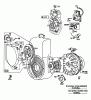 Toro 38095 (1132) - 1132 Snowthrower, 1980 (0000001-0999999) Listas de piezas de repuesto y dibujos ENGINE BRIGGS & STRATTON MODEL NO. 252416 TYPE NO. 0190-01 #2