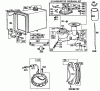 Toro 38095 (1132) - 1132 Snowthrower, 1980 (0000001-0999999) Listas de piezas de repuesto y dibujos ENGINE BRIGGS & STRATTON MODEL NO. 252416 TYPE NO. 0190-01 #3