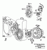 Toro 38155 (826) - 826 Snowthrower, 1982 (2000001-2999999) Listas de piezas de repuesto y dibujos ENGINE MODEL NO. 252416 TYPE 0190-01 (MODEL 38095) #2