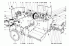 Toro 38155 (826) - 826 Snowthrower, 1982 (2000001-2999999) Listas de piezas de repuesto y dibujos TRACTION ASSEMBLY