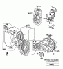 Toro 38095 (1132) - 1132 Snowthrower, 1982 (2000001-2999999) Listas de piezas de repuesto y dibujos ENGINE BRIGGS & STRATTON MODEL NO. 252416-0190-01 #2