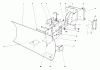 Toro 38095 (1132) - 1132 Snowthrower, 1983 (3000001-3999999) Listas de piezas de repuesto y dibujos GRADER BLADE ASSEMBLY (MODEL NO. 59099) (OPTIONAL)