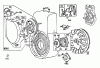 Toro 38095 (1132) - 1132 Snowthrower, 1984 (4000001-4999999) Listas de piezas de repuesto y dibujos ENGINE BRIGGS & STRATTON MODEL NO. 252416-0677-01 #2