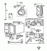 Toro 38095 (1132) - 1132 Snowthrower, 1984 (4000001-4999999) Listas de piezas de repuesto y dibujos ENGINE BRIGGS & STRATTON MODEL NO. 252416-0677-01 #3