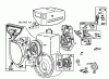 Toro 38095 (1132) - 1132 Snowthrower, 1987 (7000001-7999999) Listas de piezas de repuesto y dibujos ENGINE BRIGGS & STRATTON MODEL NO. 252416-0735-01 #3