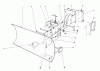 Toro 38095 (1132) - 1132 Snowthrower, 1987 (7000001-7999999) Listas de piezas de repuesto y dibujos GRADER BLADE ASSEMBLY MODEL NO. 59099 (OPTIONAL)