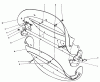 Toro 38116C (CR-20R) - CR-20 Snowthrower, 1987 (7000001-7999999) Listas de piezas de repuesto y dibujos ROTOR ASSEMBLY