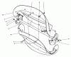 Toro 38115C (CR-20R) - CR-20 Snowthrower, 1988 (8000001-8999999) Listas de piezas de repuesto y dibujos ROTOR ASSEMBLY
