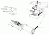 Toro 38110C (CR-20R) - CR-20R Snowthrower, 1988 (8000001-8999999) Listas de piezas de repuesto y dibujos STARTER MOTOR SWITCH ASSEMBLY (MODEL NO.38115C)