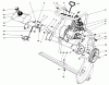 Toro 38115C (CR-20R) - CR-20 Snowthrower, 1990 (0000001-0999999) Listas de piezas de repuesto y dibujos ENGINE ASSEMBLY (MODEL NO. 38110C)