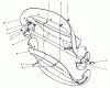 Toro 38110C (CR-20R) - CR-20R Snowthrower, 1990 (0000001-0999999) Listas de piezas de repuesto y dibujos ROTOR ASSEMBLY