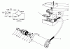 Toro 38116 (CR-20R) - CR-20 Snowthrower, 1989 (9000001-9999999) Listas de piezas de repuesto y dibujos STARTER MOTOR & SWITCH ASSEMBLY