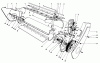 Toro 38120 (S-200) - S-200 Snowthrower, 1982 (2000001-2999999) Listas de piezas de repuesto y dibujos LOWER MAIN FRAME ASSEMBLY (MODEL 38130)