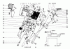 Toro 38160 (1132) - 1132 Snowthrower, 1980 (0000001-0999999) Listas de piezas de repuesto y dibujos HANDLE ASSEMBLY