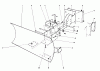 Toro 38160 (1132) - 1132 Snowthrower, 1982 (2000001-2999999) Listas de piezas de repuesto y dibujos GRADER BLADE ASSEMBLY (MODEL NO. 59099) (OPTIONAL)
