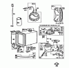 Toro 38160 (1132) - 1132 Snowthrower, 1984 (4000001-4999999) Listas de piezas de repuesto y dibujos ENGINE BRIGGS & STRATTON MODEL NO. 252416-0677-01 #3