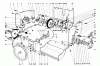 Toro 38160 (1132) - 1132 Snowthrower, 1984 (4000001-4999999) Listas de piezas de repuesto y dibujos TRACTION ASSEMBLY