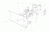 Toro 38160 (1132) - 1132 Snowthrower, 1985 (5000001-5999999) Listas de piezas de repuesto y dibujos GRADER BLADE ASSEMBLY (MODEL NO. 59099)(OPTIONAL)