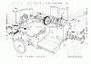 Toro 38160 (1132) - 1132 Snowthrower, 1985 (5000001-5999999) Listas de piezas de repuesto y dibujos TRACTION ASSEMBLY