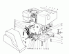 Toro 38160 (1132) - 1132 Snowthrower, 1987 (7000001-7999999) Listas de piezas de repuesto y dibujos ENGINE ASSEMBLY