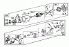 Toro 38160 (1132) - 1132 Snowthrower, 1987 (7000001-7999999) Listas de piezas de repuesto y dibujos STARTER MOTOR KIT MODEL NO. 37-4630 (OPTIONAL)
