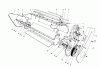 Toro 38162 (S-620) - S-620 Snowthrower, 1984 (4000001-4999999) Listas de piezas de repuesto y dibujos LOWER MAIN FRAME ASSEMBLY