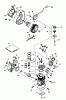 Toro 38162 (S-620) - S-620 Snowthrower, 1985 (5000001-5999999) Listas de piezas de repuesto y dibujos ENGINE TECUMSEH MODEL AH-600 TYPE 1623-A
