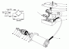Toro 38162 (S-620) - S-620 Snowthrower, 1990 (0000001-0999999) Listas de piezas de repuesto y dibujos STARTER MOTOR & SWITCH ASSEMBLY