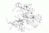 Toro 38175 - CCR Powerlite Snowthrower, 1991 (1000001-1999999) Listas de piezas de repuesto y dibujos CHUTE ASSEMBLY