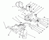 Toro 38170 - CCR Powerlite Snowthrower, 1992 (2000001-2999999) Listas de piezas de repuesto y dibujos CHUTE ASSEMBLY
