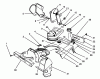 Toro 38175 - CCR Powerlite Snowthrower, 1996 (6900001-6999999) Listas de piezas de repuesto y dibujos CHUTE ASSEMBLY