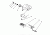 Toro 38176 - CCR Powerlite Snowthrower, 1993 (3900001-3999999) Listas de piezas de repuesto y dibujos STARTER MOTOR ASSEMBLY (MODEL 38176 ONLY)