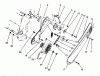 Toro 38176 - CCR Powerlite Snowthrower, 1994 (4900001-4999999) Listas de piezas de repuesto y dibujos PULLEY & BELT COVER ASSEMBLY