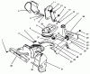 Toro 38176 - CCR Powerlite Snowthrower, 1995 (5900001-5999999) Listas de piezas de repuesto y dibujos CHUTE ASSEMBLY