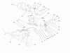 Toro 38171 - CCR Powerlite Snowthrower, 1998 (8900001-8999999) Listas de piezas de repuesto y dibujos CHUTE ASSEMBLY