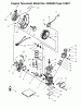 Toro 38171 - CCR Powerlite Snowthrower, 1998 (8900001-8999999) Listas de piezas de repuesto y dibujos ENGINE TECUMSEH MODEL NO. HSK600 TYPE 1680T