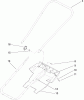 Toro 38172 - Powerlite Snowthrower, 2004 (240000001-240999999) Listas de piezas de repuesto y dibujos HANDLE AND LOWER SHROUD ASSEMBLY