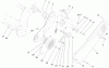 Toro 38172 - Powerlite Snowthrower, 2007 (270000001-270999999) Listas de piezas de repuesto y dibujos ROTOR DRIVE ASSEMBLY