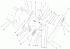 Toro 38173 - CCR Powerlite Snowthrower, 2000 (200000001-200999999) Listas de piezas de repuesto y dibujos IMPELLER DRIVE ASSEMBLY