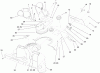 Toro 38173 - Powerlite Snowthrower, 2007 (270000001-270999999) Listas de piezas de repuesto y dibujos CHUTE AND UPPER SHROUD ASSEMBLY