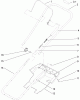 Toro 38173 - Powerlite Snowthrower, 2007 (270000001-270999999) Listas de piezas de repuesto y dibujos HANDLE AND LOWER SHROUD ASSEMBLY