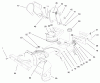 Toro 38175 - CCR Powerlite Snowthrower, 1997 (7900001-7999999) Listas de piezas de repuesto y dibujos CHUTE ASSEMBLY